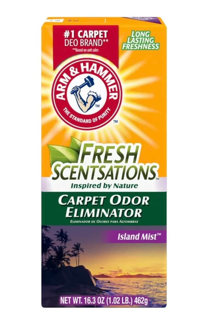 Arm & Hammer Fresh Sensations Island Mist Carpet Odor Eliminator 16.3 Oz - Image 1
